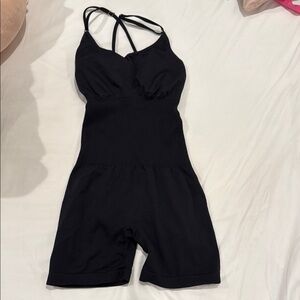 Skims Black One Piece Shapewear